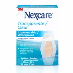 Nexcare Apósito Transparente Impermeable