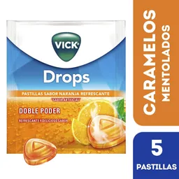 Vick Drops Pastillas Sabor Naranja 