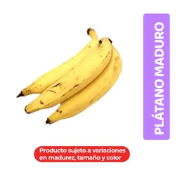 Carulla Plátano Maduro 