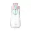 Botella de Plástico Tritan Procesador de Alimentos Rosa 610 mL