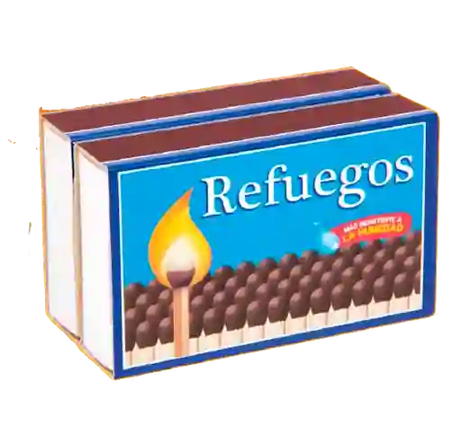 Refuegos Fósforo Hogar de Madera