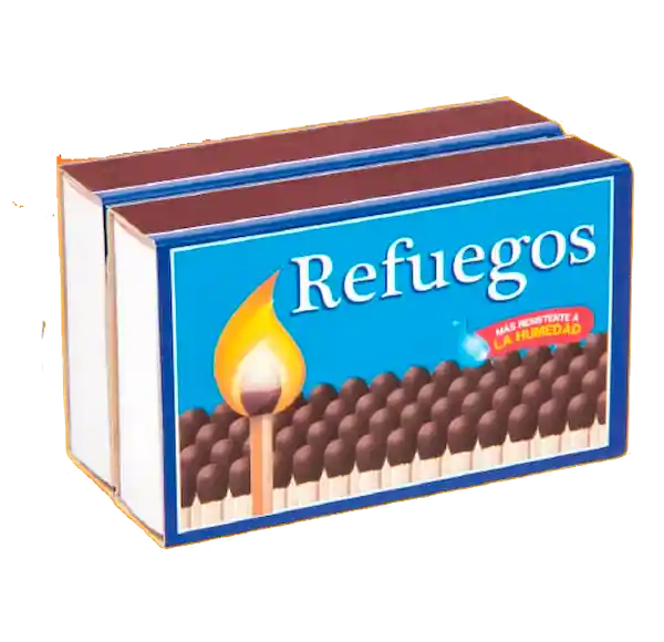 Refuegos Fósforo Hogar de Madera