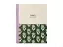 Libreta Lomo Papel Lila 16.5 x 21 Casaideas