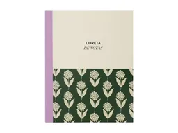Libreta Lomo Papel Lila 16.5 x 21 Casaideas