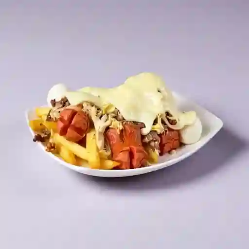 Salchipapa Super Especial