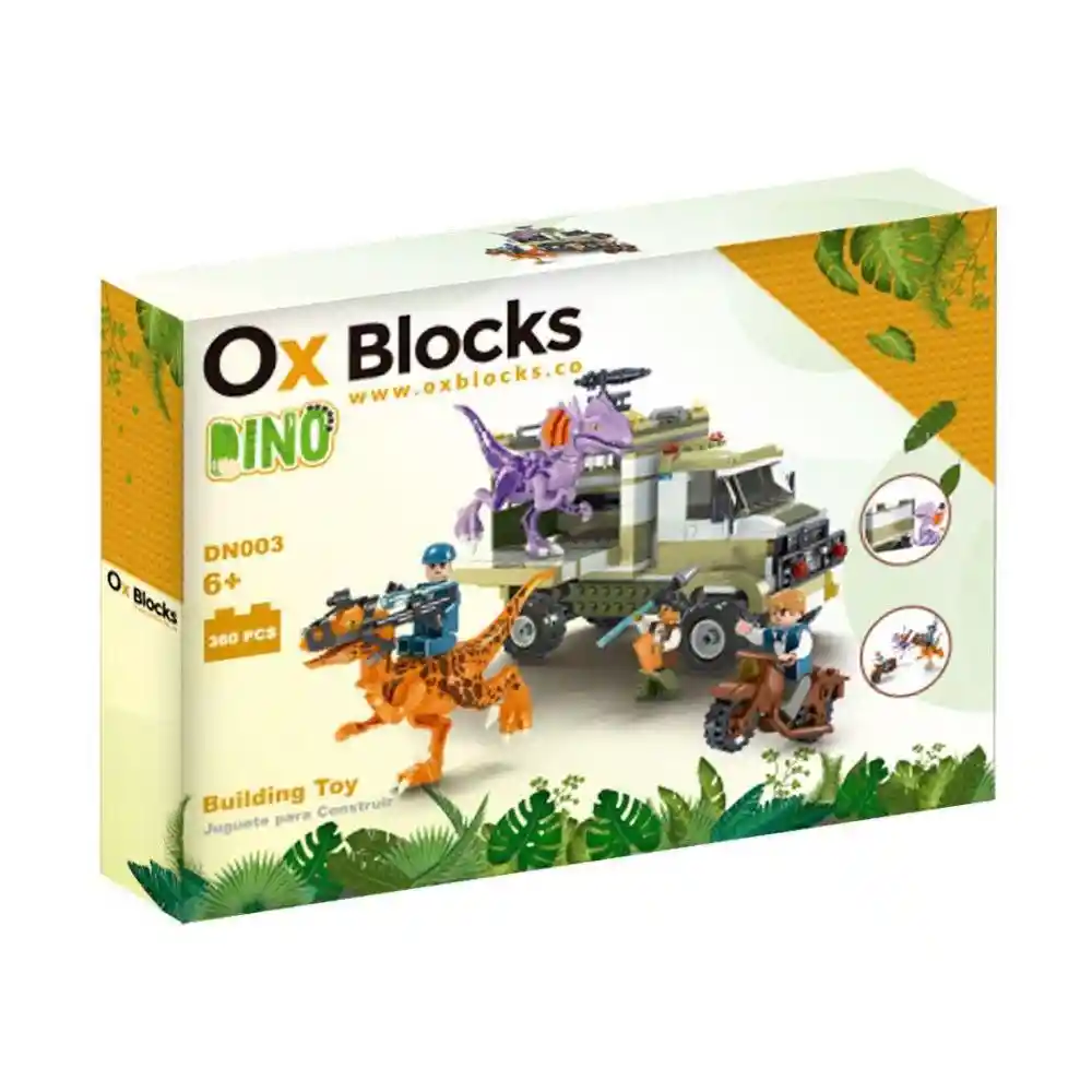 Ox Dino Bloques De Construcción Dinosaurios