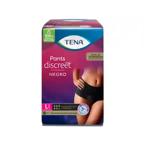 Tena Ropa Interior Desechable Color Negro