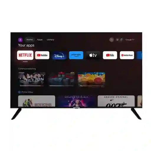 Challenger Televisor LED Uhd-4K Smart tv 50 Pulgada 50GO80