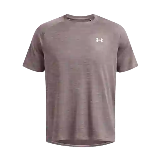Under Armour Camiseta Tech Textured Ss Gris 1382796-015