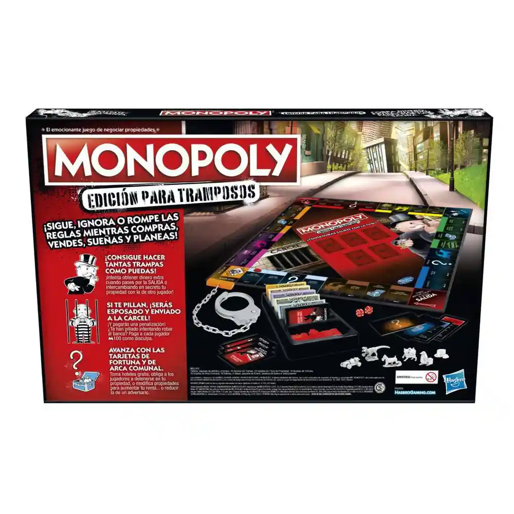 Monopoly Juego de Mesa Edición Tramposos