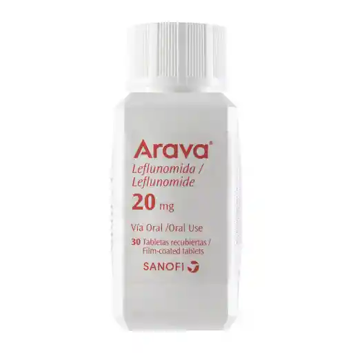 Arava Sanofi Aventis 20 Mg 30 Tbs A P 166899 Sc