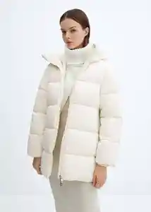 Abrigo Anorak Tokyo Offwhite Talla 25 Mujer Mango