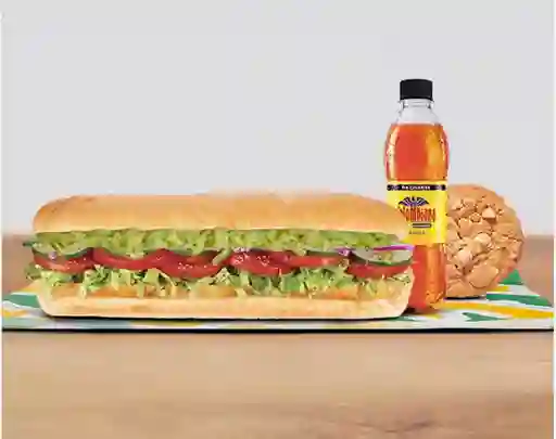 Combo Vegetariano con Guacamole 30cm
