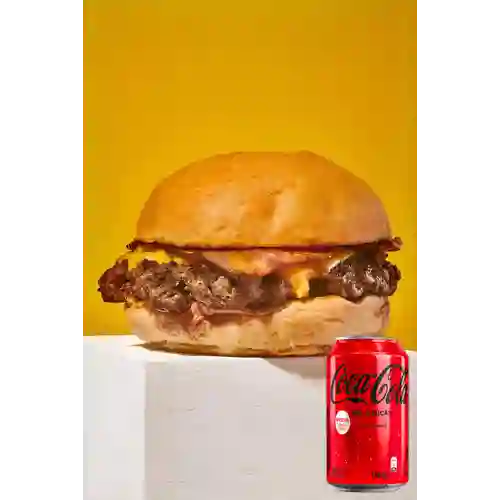 Combo Bacon Cheeseburger + Coca Cola Sin Azúcar 330ML
