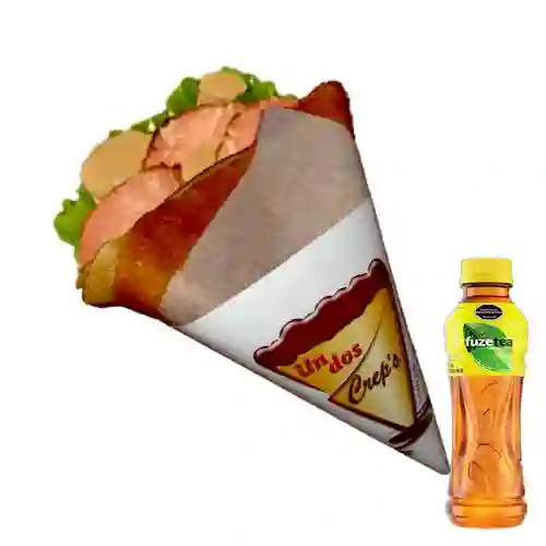 Combo Crepe de Pavo + Fuze Tea Limón 400ML