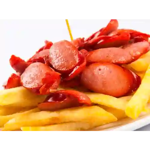 Salchipapas Sencillas