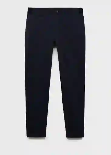 Pantalón Prato Navy Talla 44 Hombre Mango