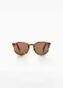 Gafas de Sol Emmi Chocolate Talla 99 Mujer Mango