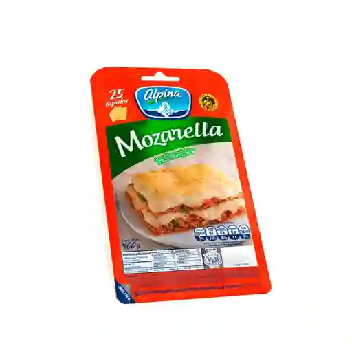 Alpina Queso Mozzarella Tajado