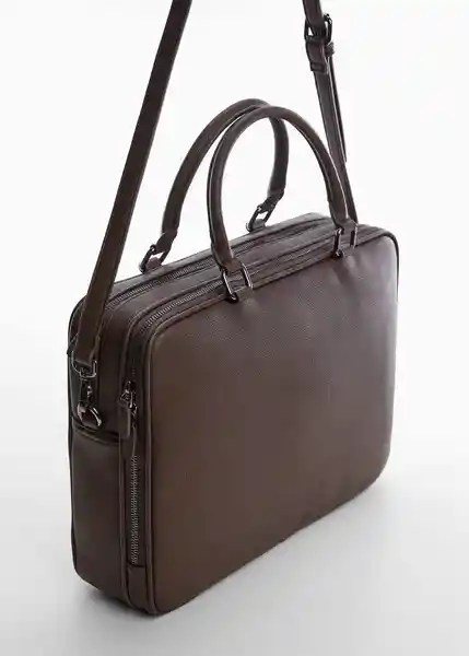 Bolso M Blacklea Chocolate Talla 99 Hombre Mango