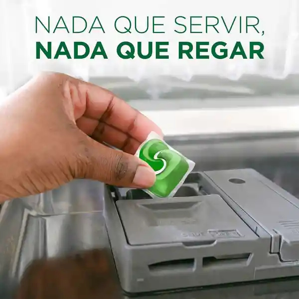 Detergente en Cápsulas Para Lavaplatos Cascade 25 Und