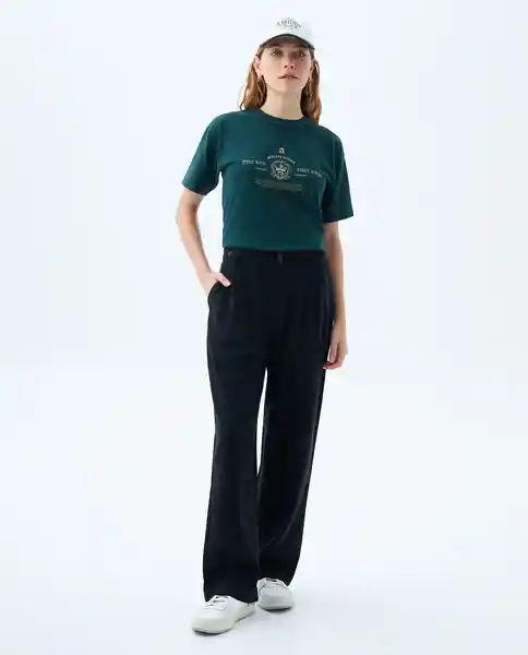 Pantalón Mujer Negro Talla 8 639f001 Americanino