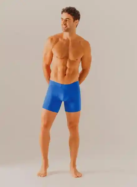 Bóxer Hombre Azul Rey Talla S