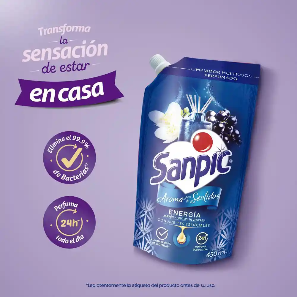 Sanpic Limpiapisos Energia