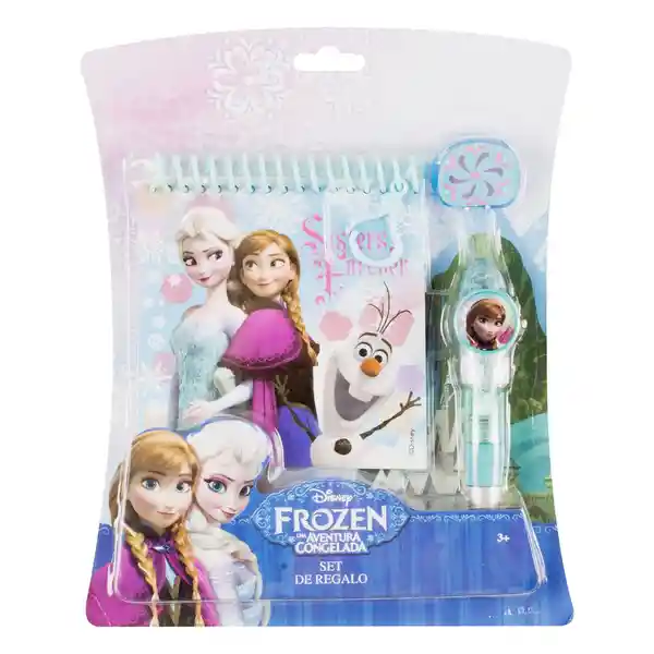 Disney Set Libreta Clip Frozen