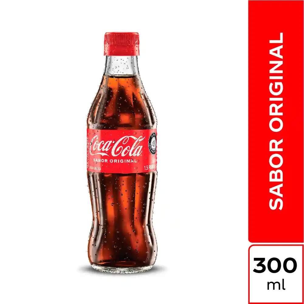Gaseosa Coca-Cola Sabor Original 300ml