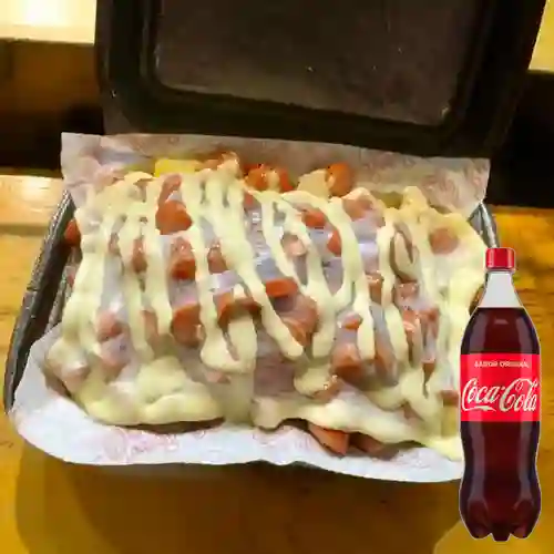 Combo clásica + coca-cola sabor org 1.5l