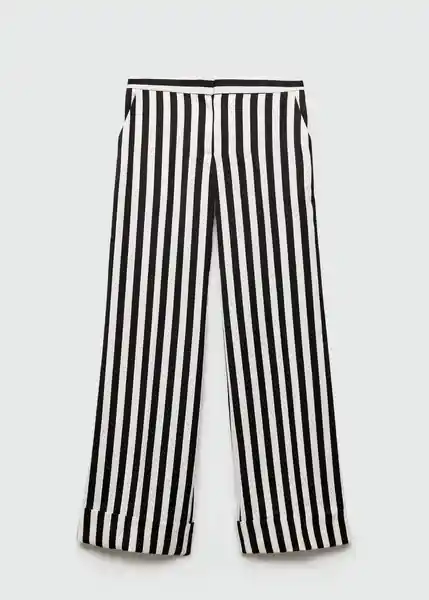 Pantalón Luxor Blanco Talla 42 Mujer Mango