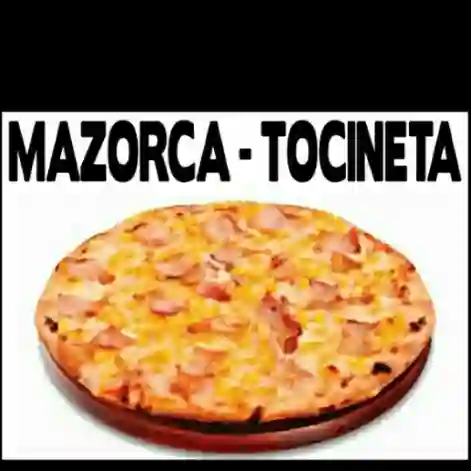 Pizza rappi tocineta maíz tierno 30x30