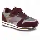 Los Gomosos Tenis Wibi Niña Vinotinto Talla 22