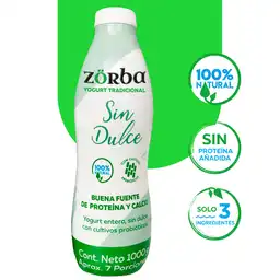 Zörba Yogurt Líquido Entero Sin Dulce