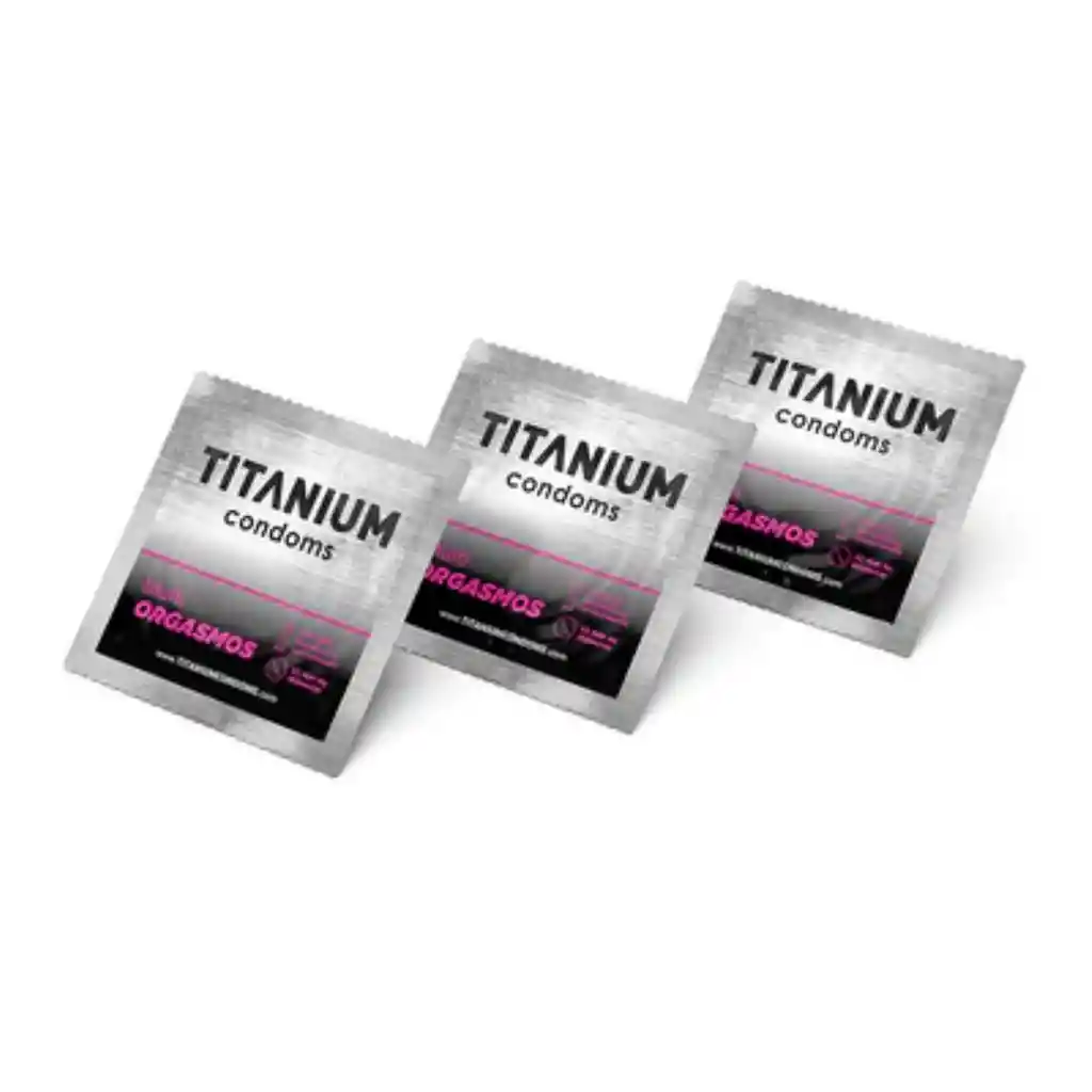 Titanium Condón Multiorgasmos