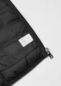 Chaleco Unicov Negro Talla 12 Niños Mango