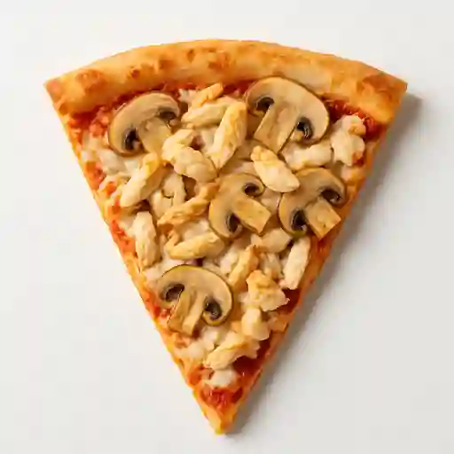 Pizza Triangular Pollo Champiñón