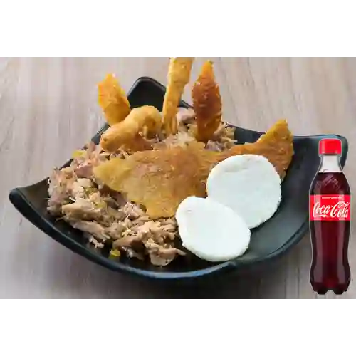 Combo Lechona Súper + Coca-Cola Sabor Original 400 ml