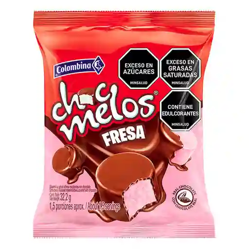 Chocmelos Masmelo Snack Fresa 32.2 g