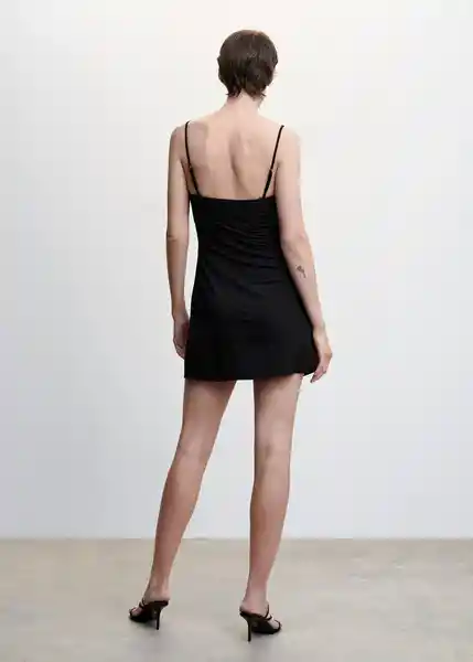 Vestido Blair Negro Talla S Mujer Mango