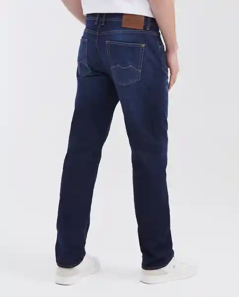 Jean Straight Fit-Masculino Azul Clasico Oscuro 34/32 Chevignon