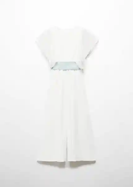 Enterizo Mono Hade Blanco Talla 09 Niñas Mango