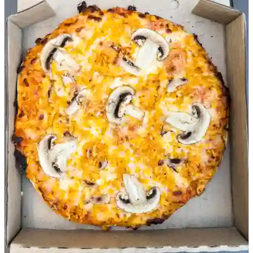 Pizza Pollo y Champiñones