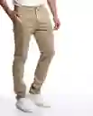 Pantalon Khakis Rocket Caqui Talla 28 Hombre Chevignon