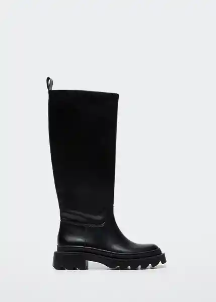 Bota Yoko Negro Talla 40 Mujer Mango