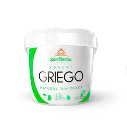 San Martin Yogurt Griego Natural Sin Dulce