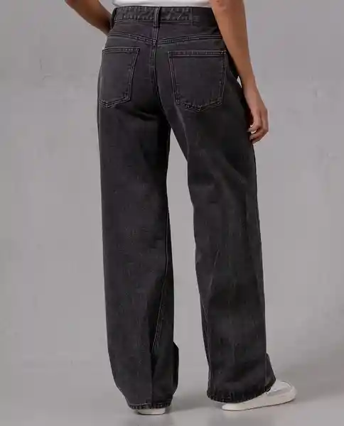 Jean Barril Mujer Negro Sombrio Ultraoscuro T 12 91790 Rifle