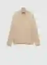 Jersey Perkinsb Beige Talla 20 Teen Niños Mango