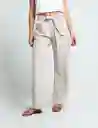 Pantalón Siena Beige Arena Claro 10 730E503 Naf Naf